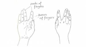 Types of hand movement in table playing
