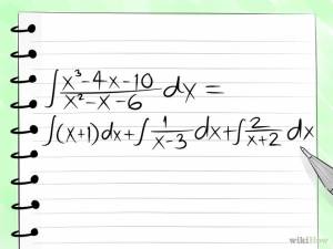 How to integrate by partial fractions?