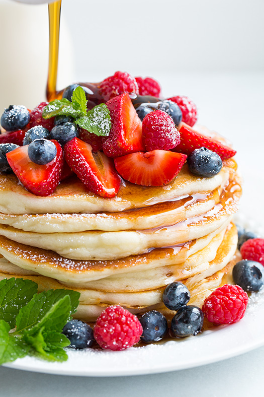 How to make buttermilk pancakes