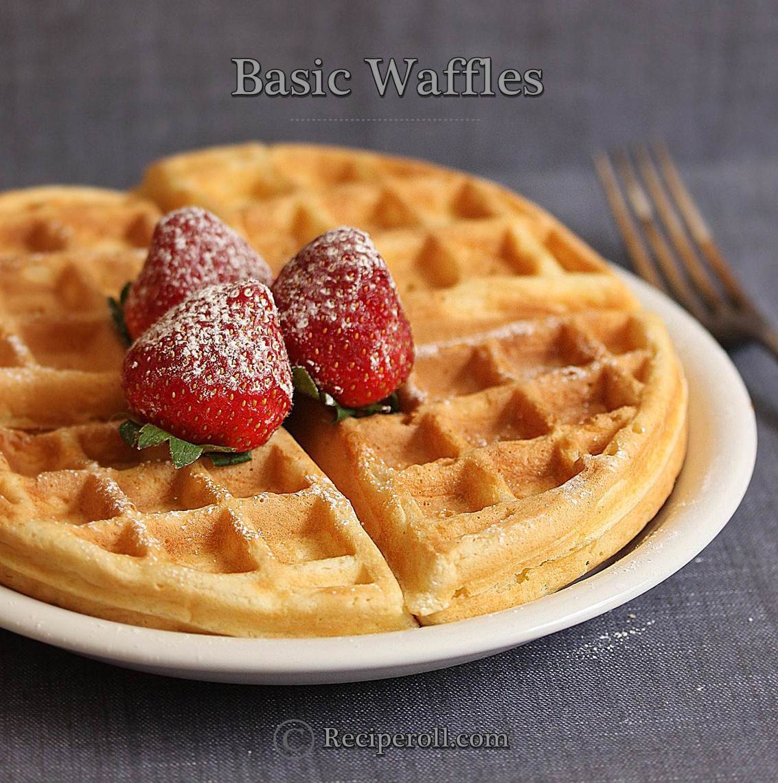 crispy waffles recipe