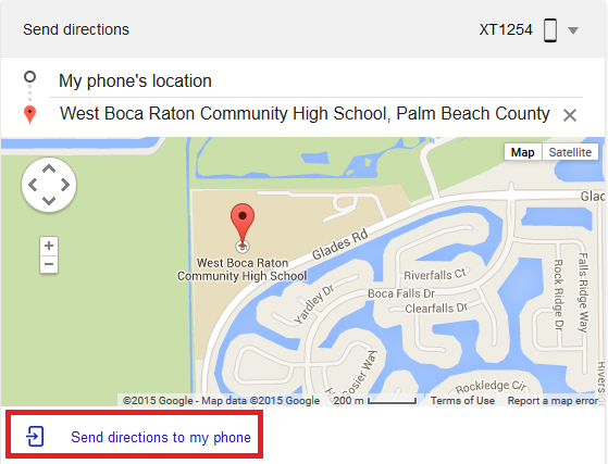 How to Send Directions from a Desktop Google Search to Your Android Smartphone