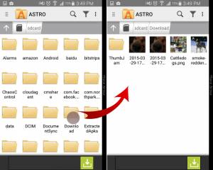 How to find downloaded files on Android