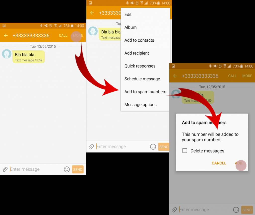 Filter and Block Spam SMS Messages from Your Samsung Galaxy S6 and S6 Edge