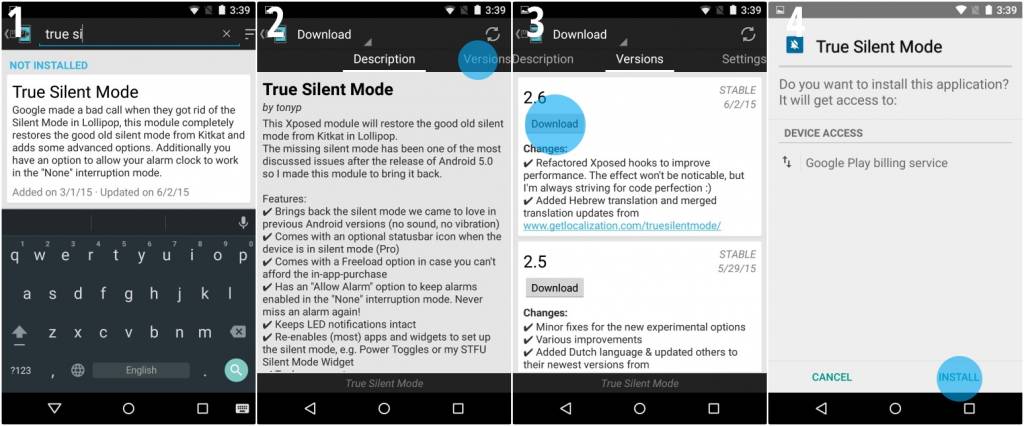 How to get KitKats true silent mode back in Android Lollipop