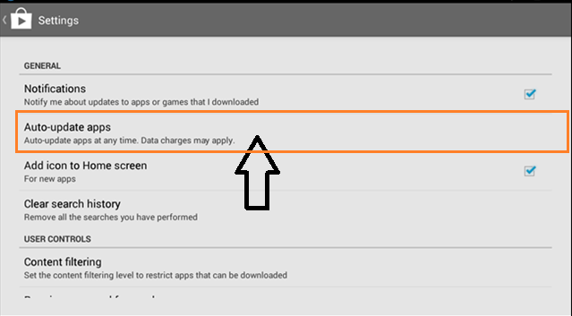 Disable Application Updates on Your Device
