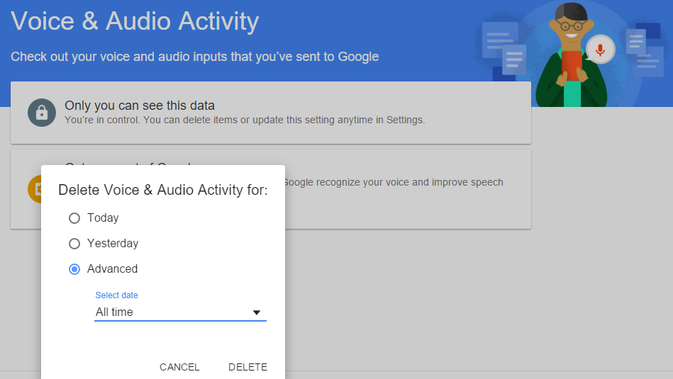 Erase Voice Commands You Have Said to Google Now