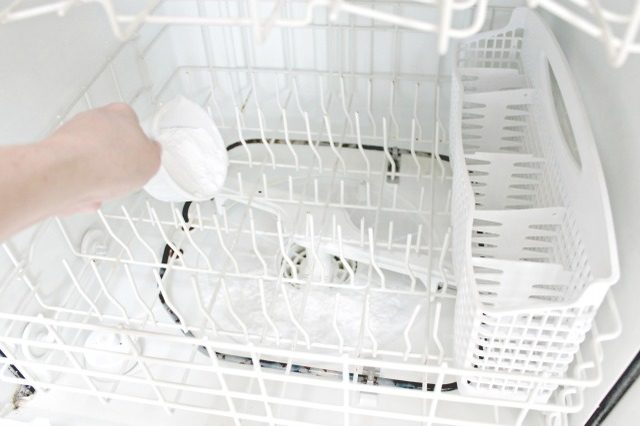 Clean Inside a Dishwasher