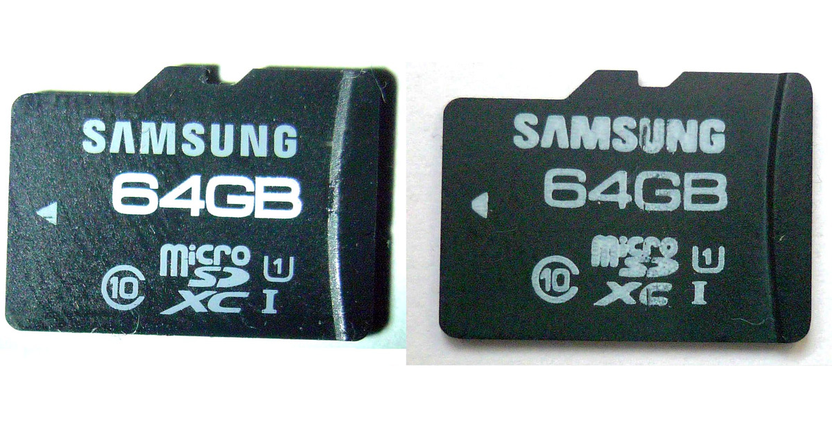 Identify Genuine MicroSD Cards from Fake Ones