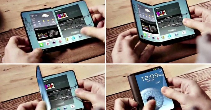 Samsung’s First Foldable Smartphone
