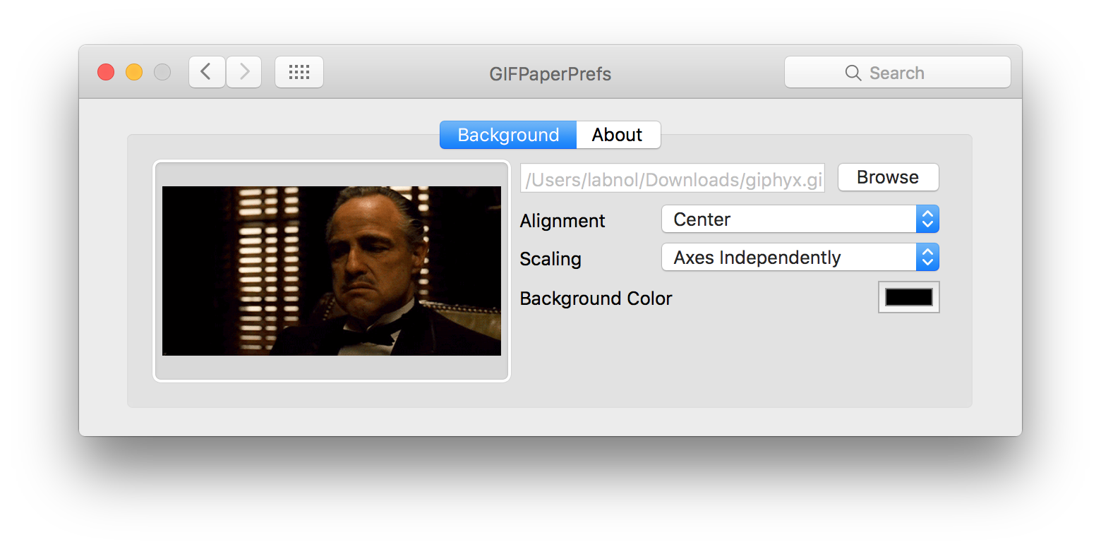 Animated GIF Images as Wallpaper to Your Mac Device