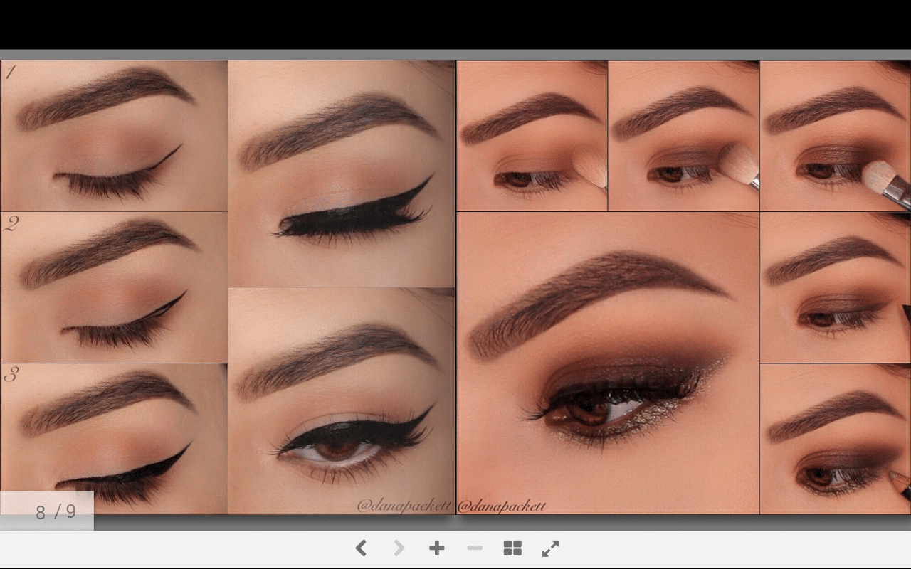  how to apply under eye makeup 