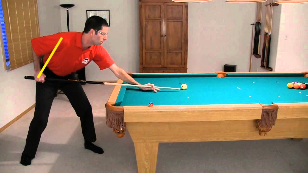 Shoot Pool Accurately and in the Proper Way