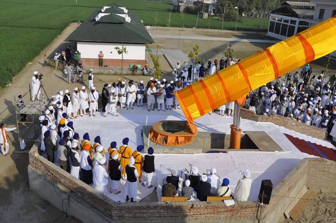 The World’s Tallest Nishan Sahib Darbar Sri Guru Granth Sahib Ji Bulandpuri Sahib